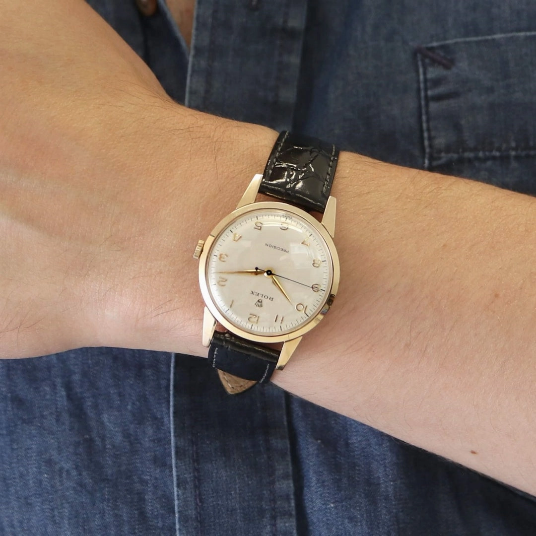 Rolex Precision 9k Gold