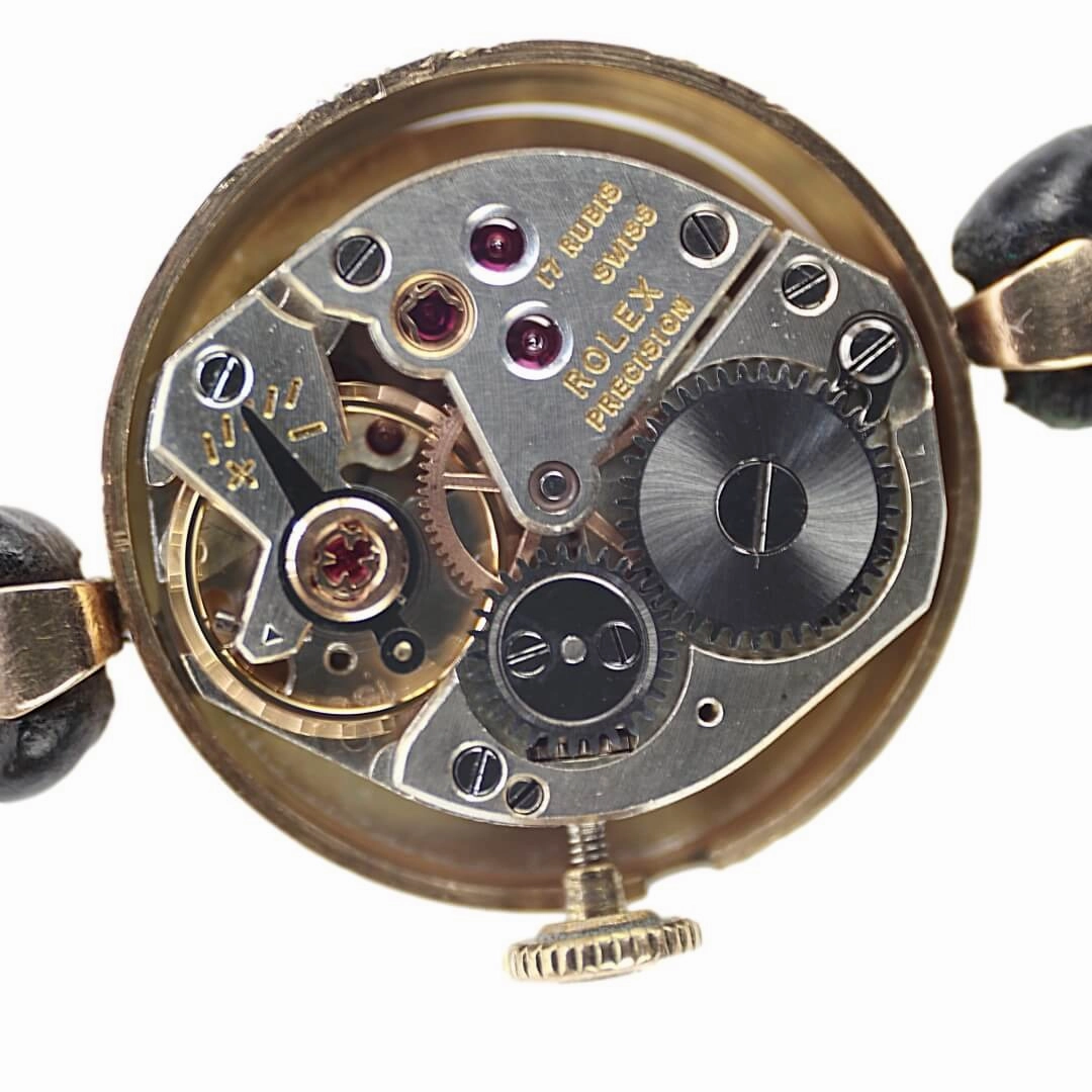 Rolex Precision Ladies 9k Gold, Circa 1960