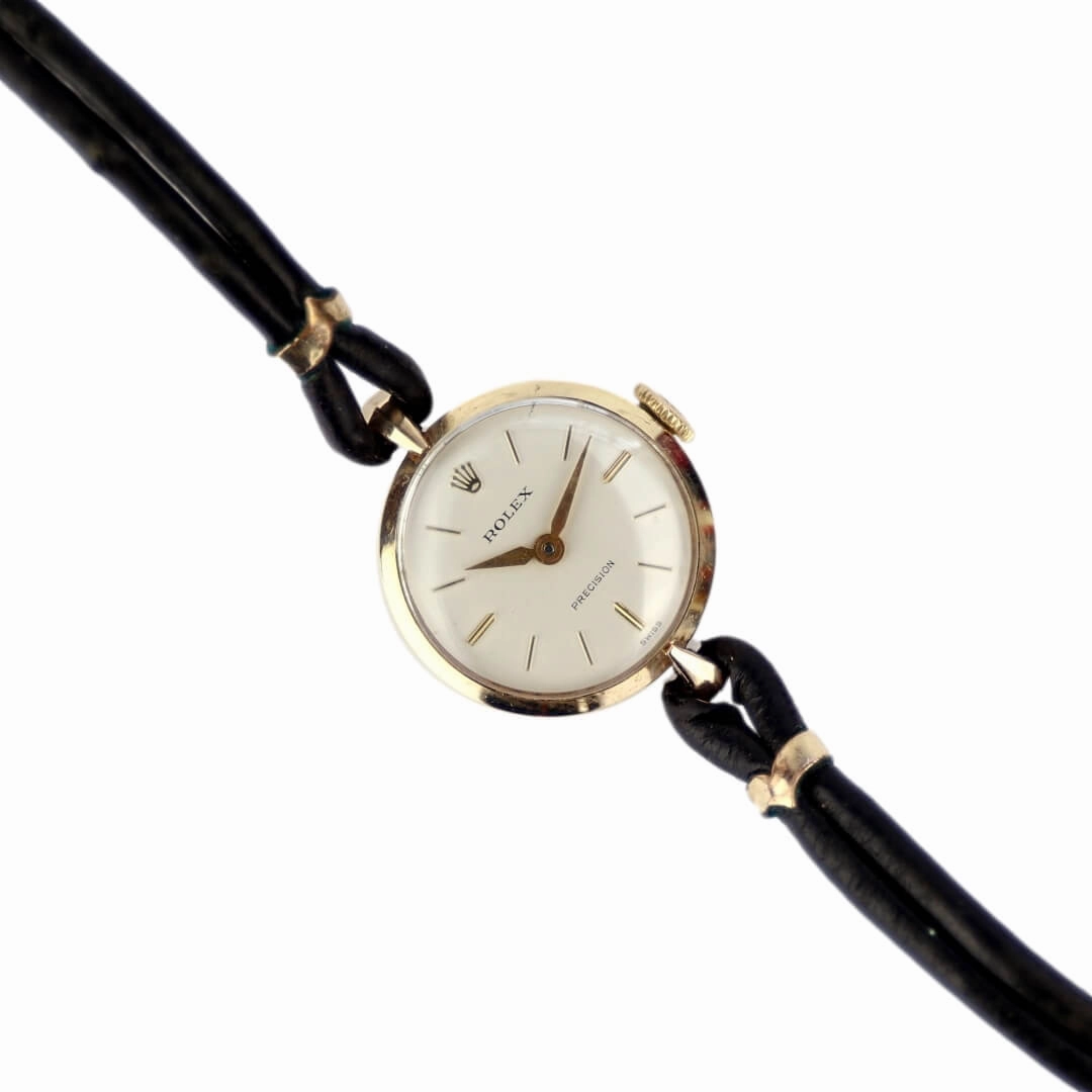 Rolex Precision Ladies 9k Gold, Circa 1960