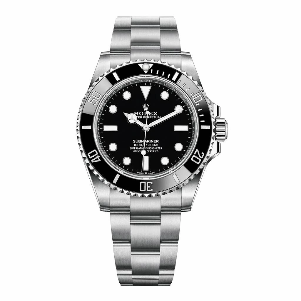 Rolex Submariner 41mm - Ref: 124060-0001 - Black Dial, Stainless Steel Oyster Bracelet Watch
