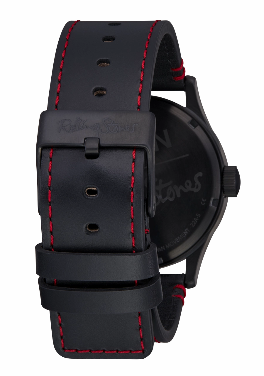 Rolling Stones Sentry Leather - All Black