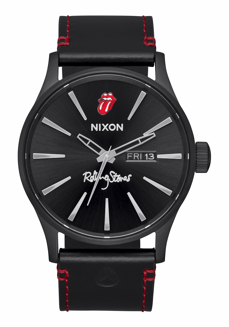 Rolling Stones Sentry Leather - All Black