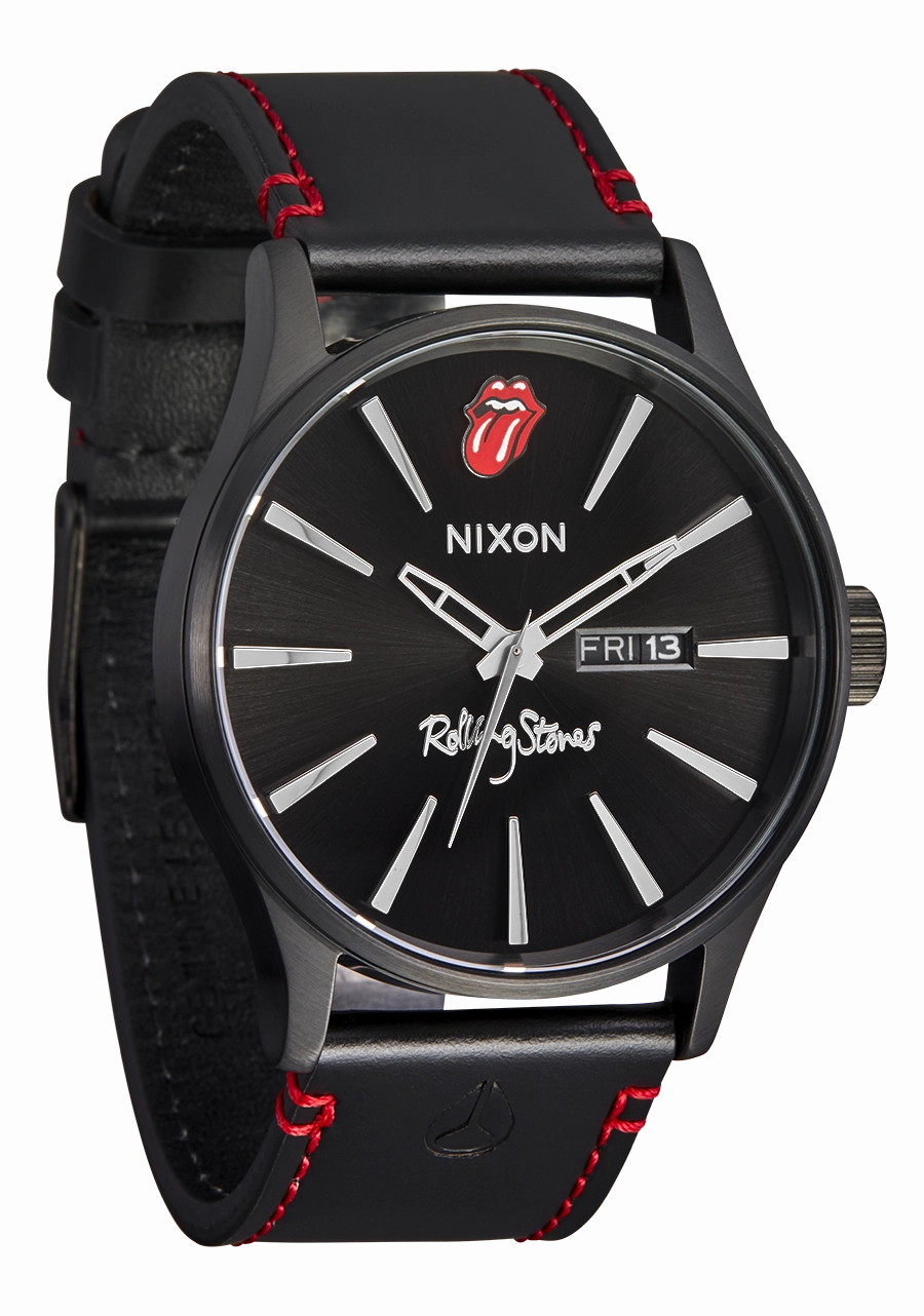 Rolling Stones Sentry Leather - All Black