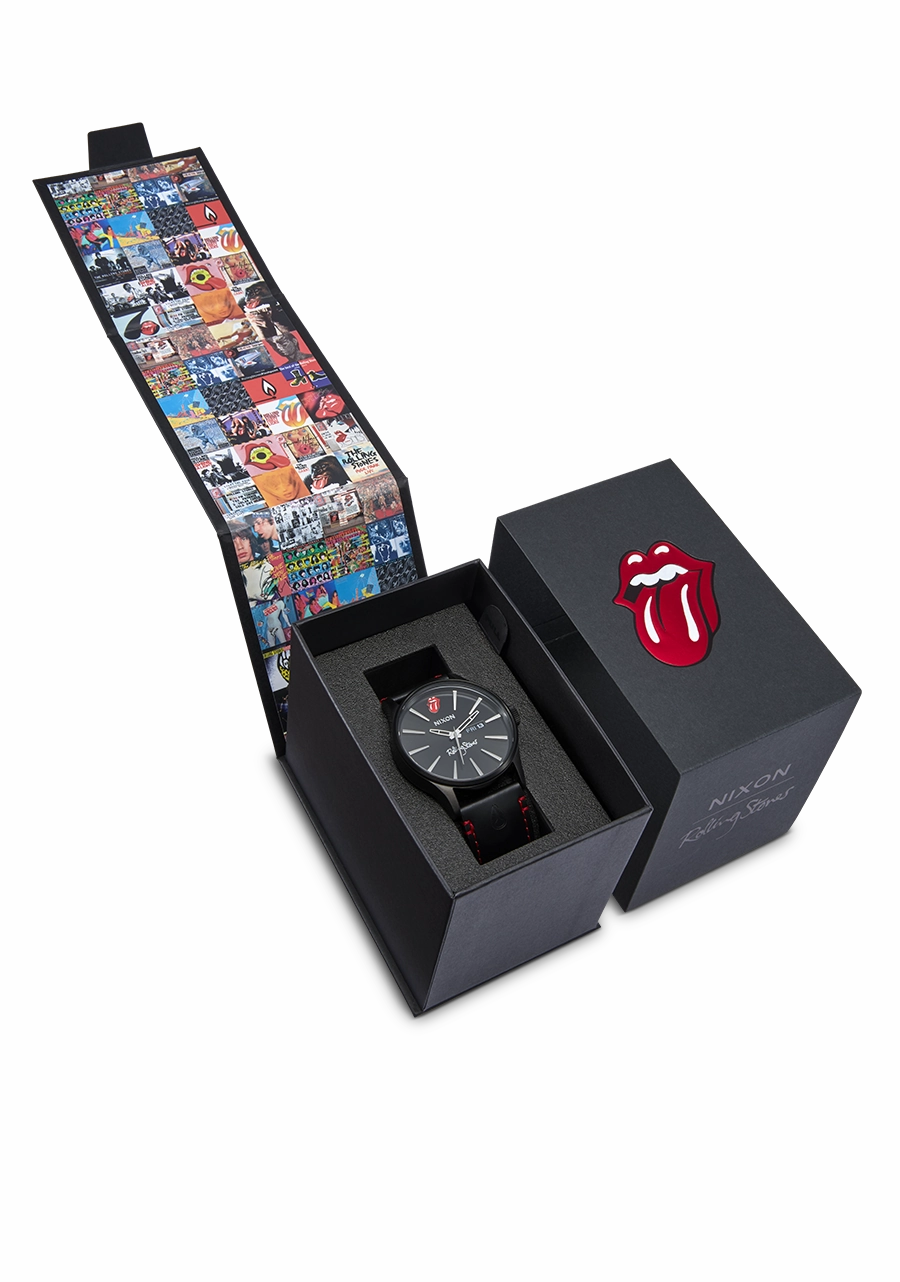 Rolling Stones Sentry Leather - All Black
