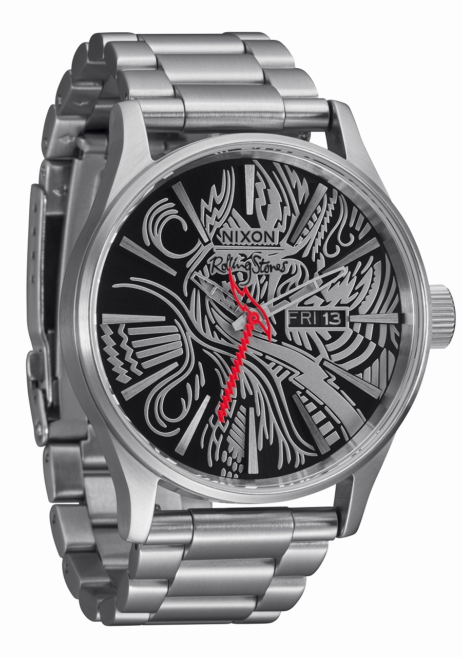 Rolling Stones Sentry Stainless Steel - Silver / Black