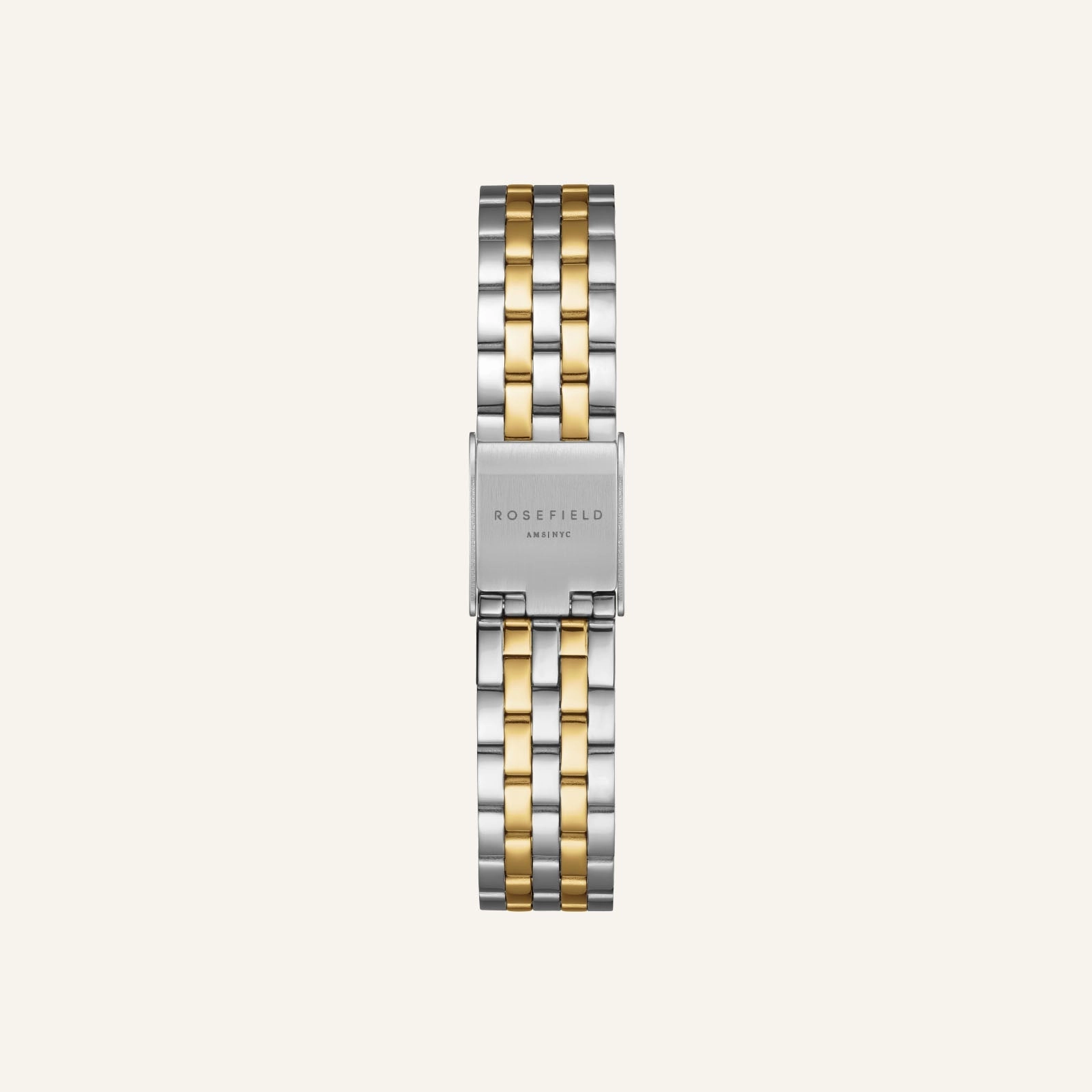 Rosefield Boxelle White Dial Stainless Steel Watch BWDSG-B03