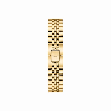 Rosefield Watch - Boxy Extra Small Emerald Green & Gold Watch