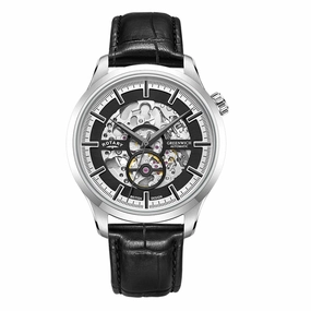 Rotary Automatic Skeleton Dial Mens Watch GS02945/87