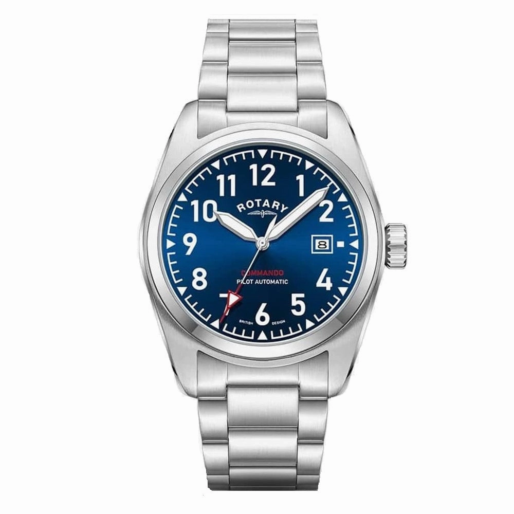 Rotary Commando Pilot Automatic Mens Watch GB05470/52