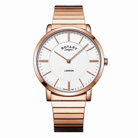 Rotary Expander Rose Gold Men's Watch GB02767/02