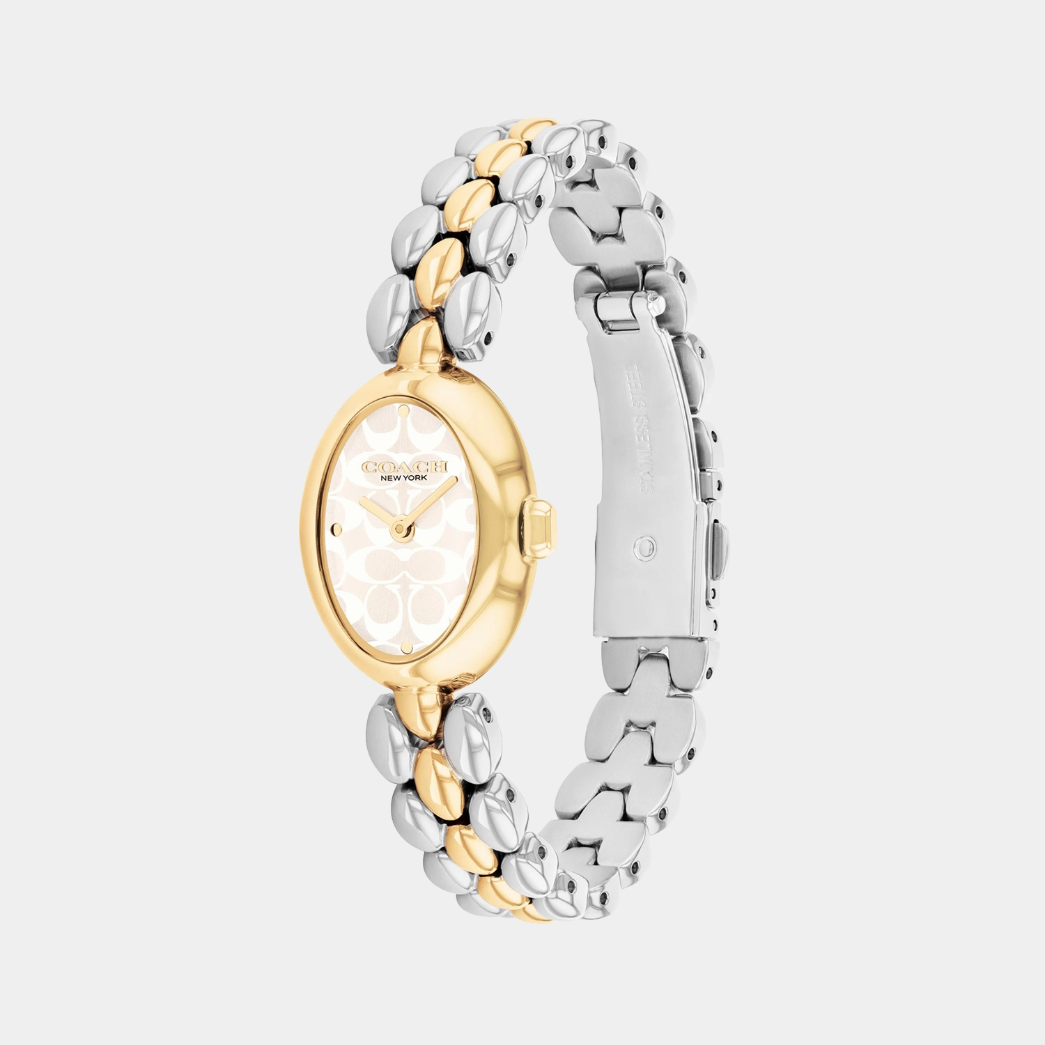 Sammy Women Quartz White Dial Stainless Steel Watch 14504419