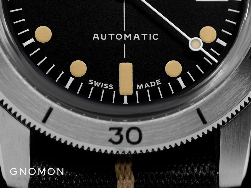 Sea Kraken 39mm Black - Black Nylon Ref. GL0501