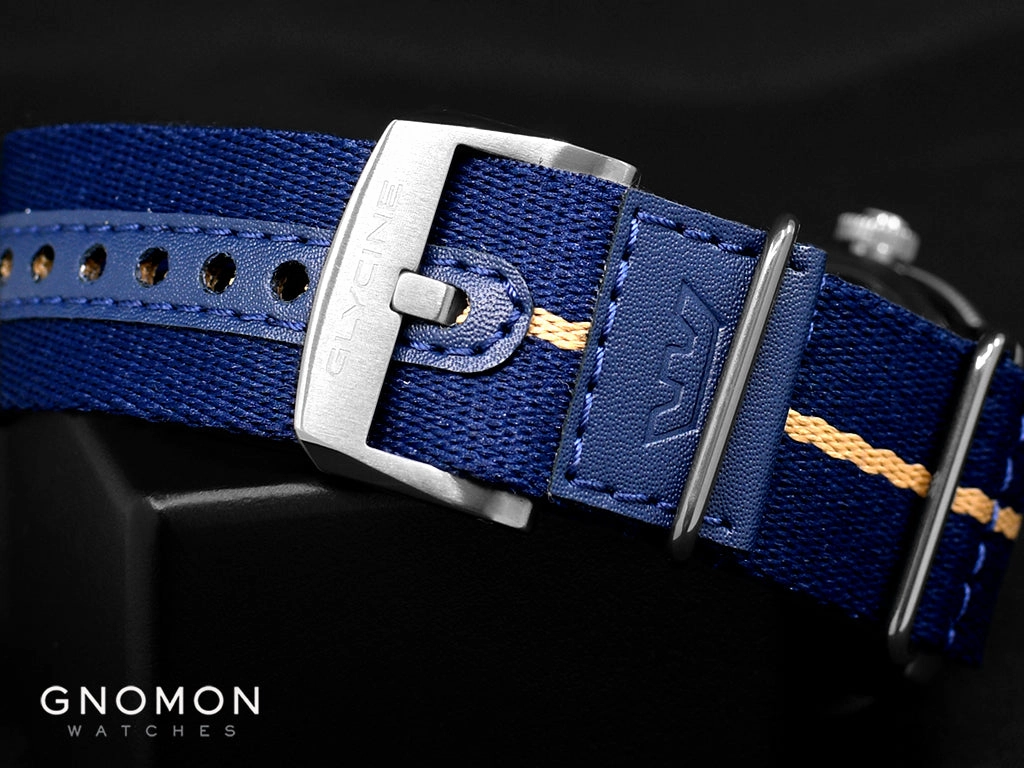 Sea Kraken 39mm White - Blue Nylon Ref. GL0503
