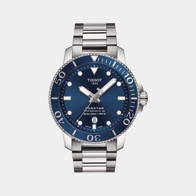 Seastar Men Analog Stainless Steel Watch T1204071104103