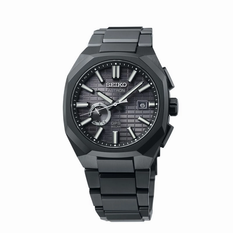 Seiko Astron GPS Solar 'Jet Black' Crystal Box