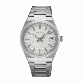 Seiko Conceptual Series White Dial Stainless Steel Watch SUR573P