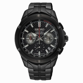 Seiko Coutura Carbon Fibre Dial Chronograph Watch SSB443P