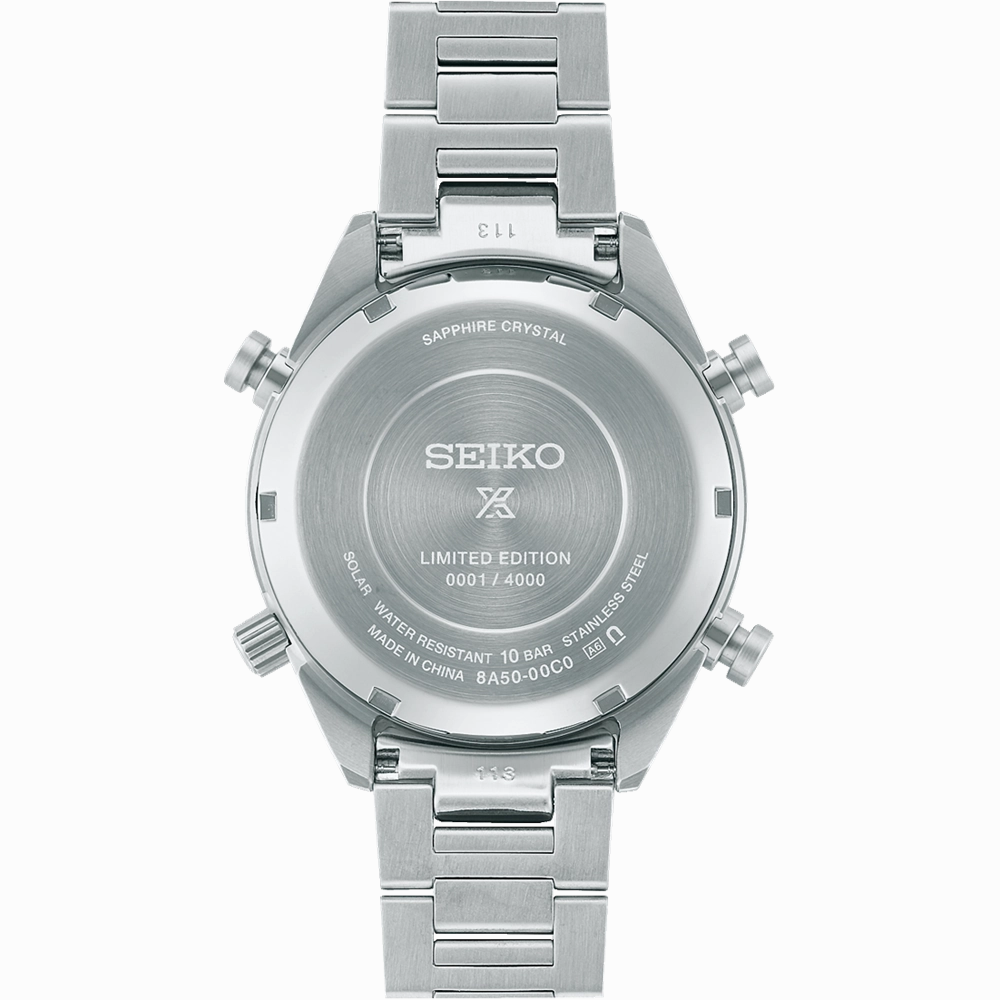 Seiko Prospex 1/100th Limited edition 4,000 Pieces Speedtimer SFJ005P