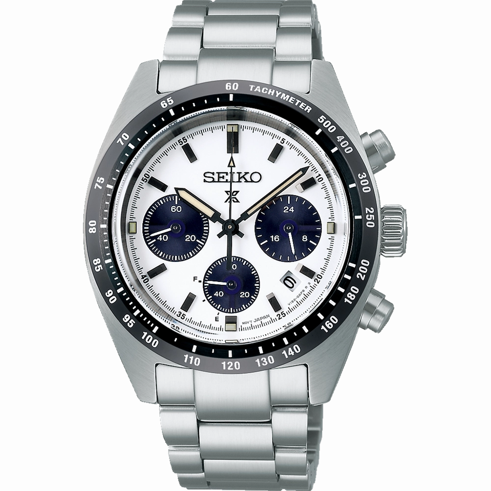 Seiko Prospex Solar Chronograph Watch SSC813P Panda Dial