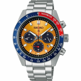 Seiko Prospex Speedtimer Solar Yellow Chronograph Watch SSC947P