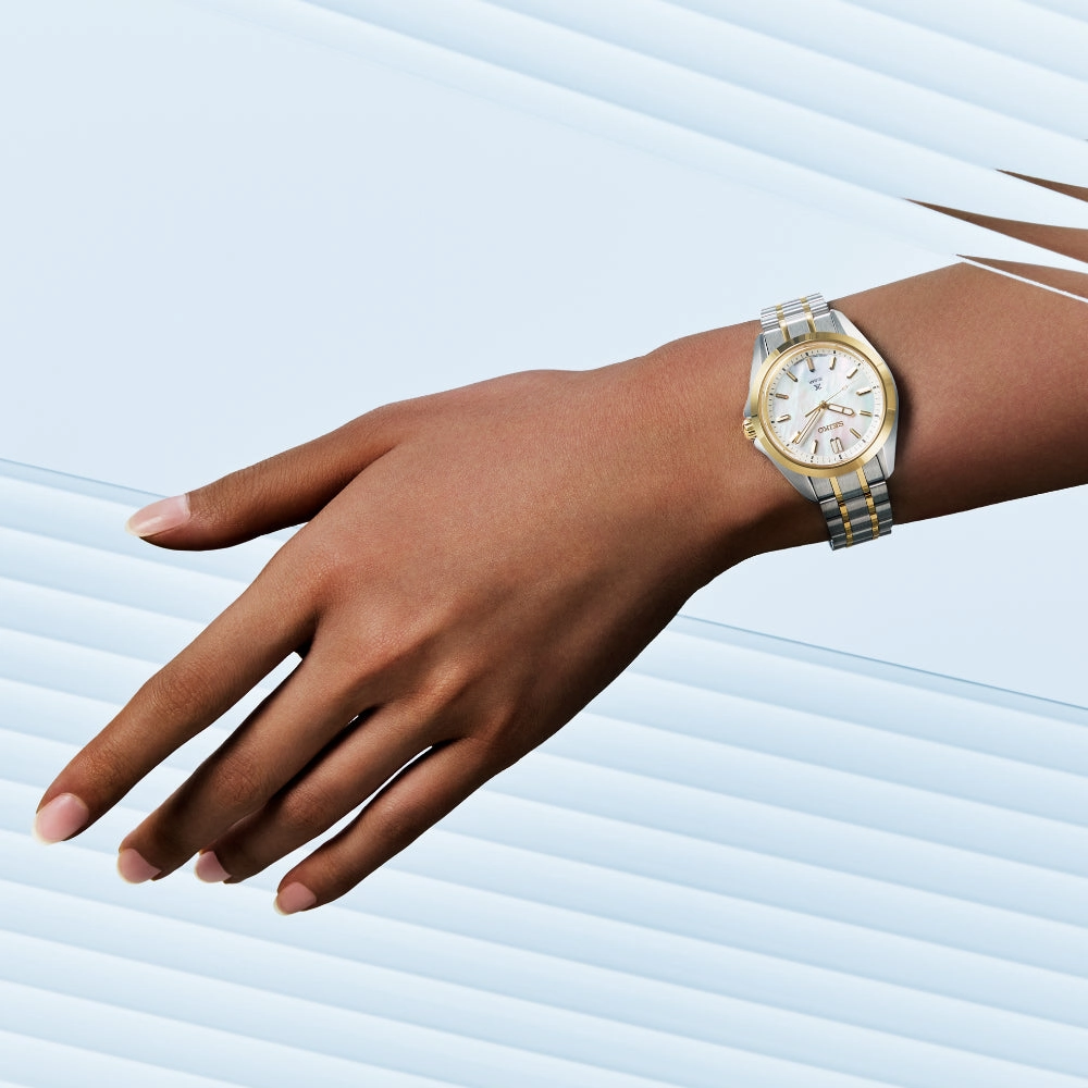 Seiko Prospex Two-Tone 34mm Quartz Watch