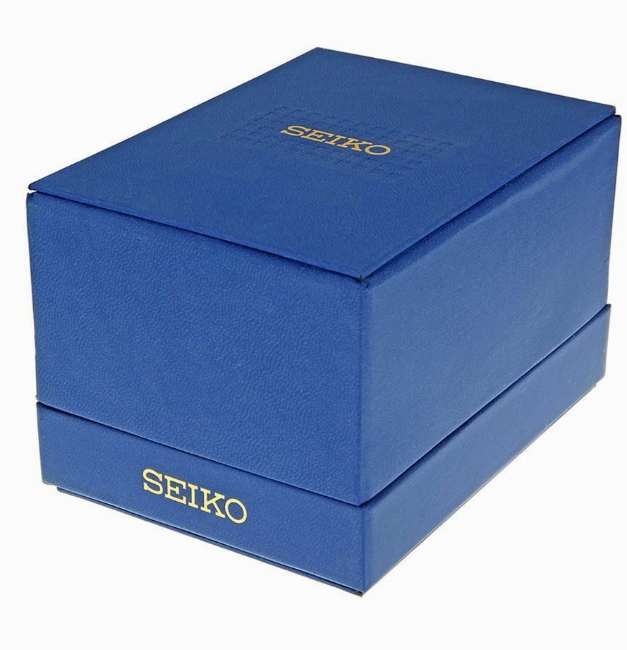 Seiko Solar Chronograph Black Dial Stainless Steel Mens Watch