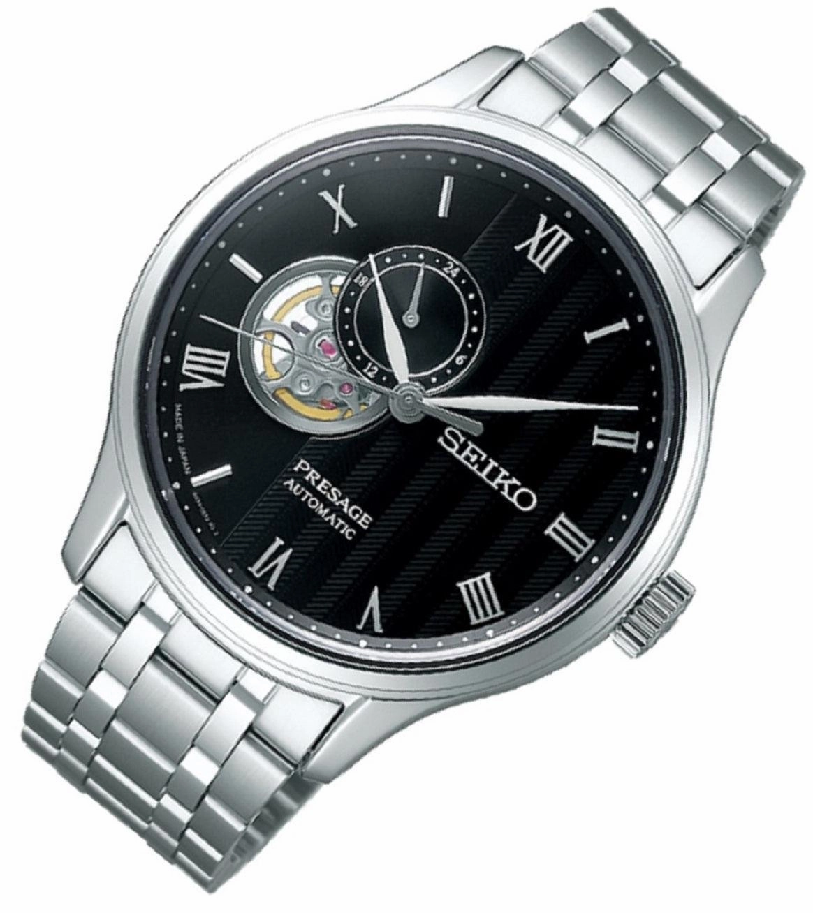 Seiko SSA377J1 Presage Open Heart Automatic Watch