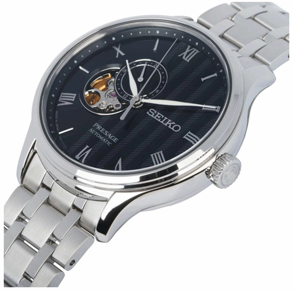 Seiko SSA377J1 Presage Open Heart Automatic Watch