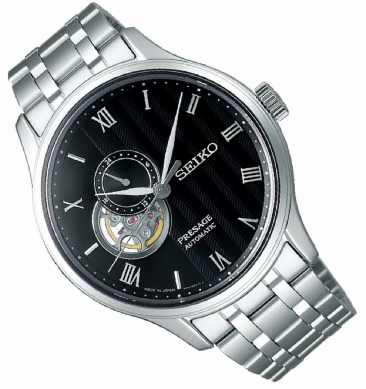 Seiko SSA377J1 Presage Open Heart Automatic Watch