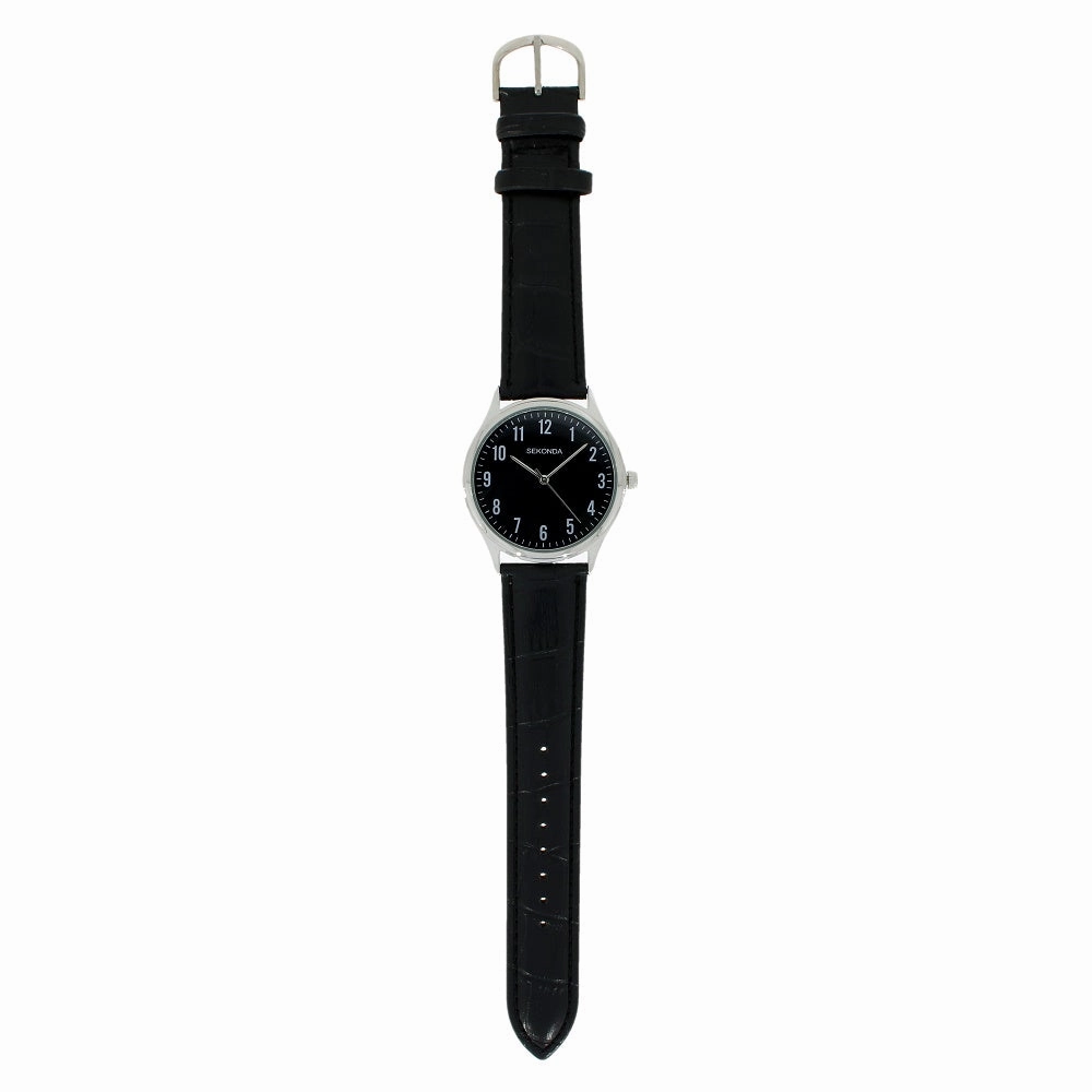 Sekonda Black Dial Mens Watch 1777