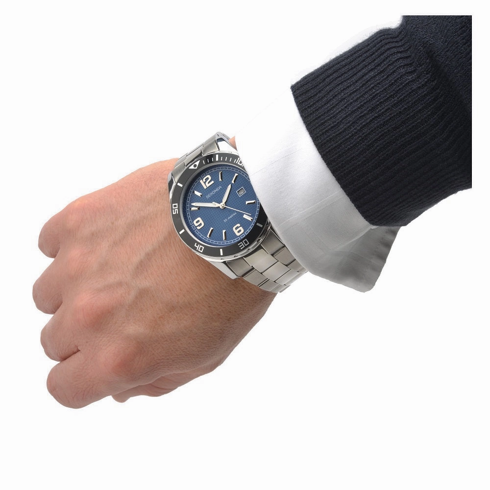 Sekonda Blue Dial Mens Watch 1512
