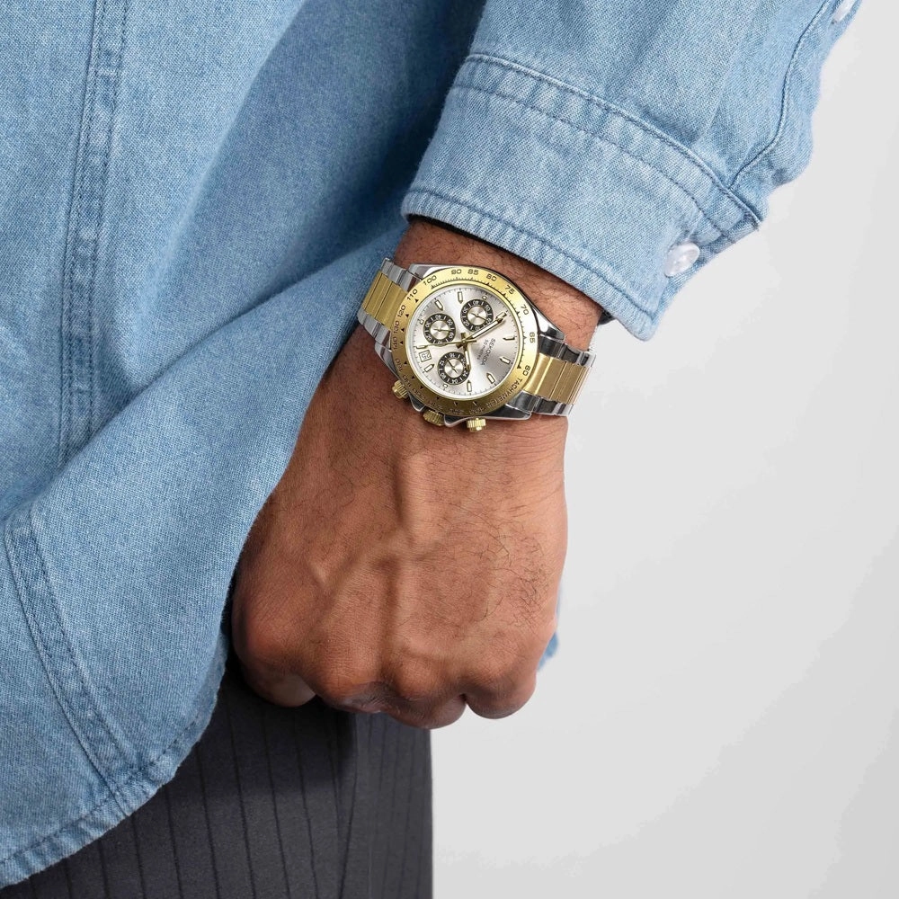 Sekonda Circuit Chronograph Men's Watch 30254 - Two Tone