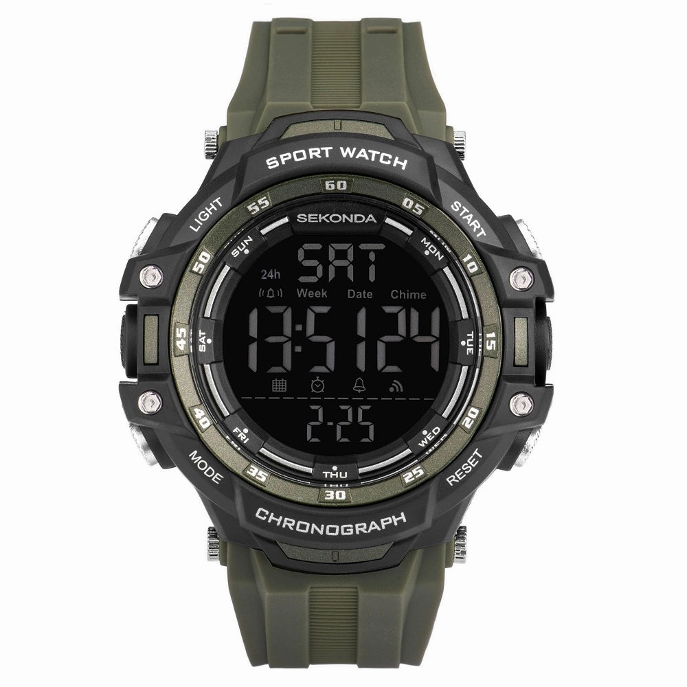 Sekonda Crossfell Digital Sports Watch Green 30165