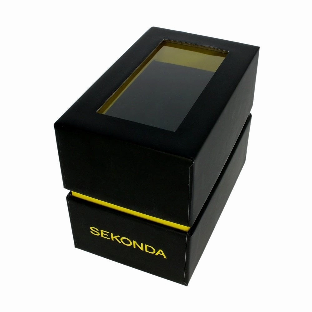 Sekonda Day Date Blue Dial Men's Watch 1701