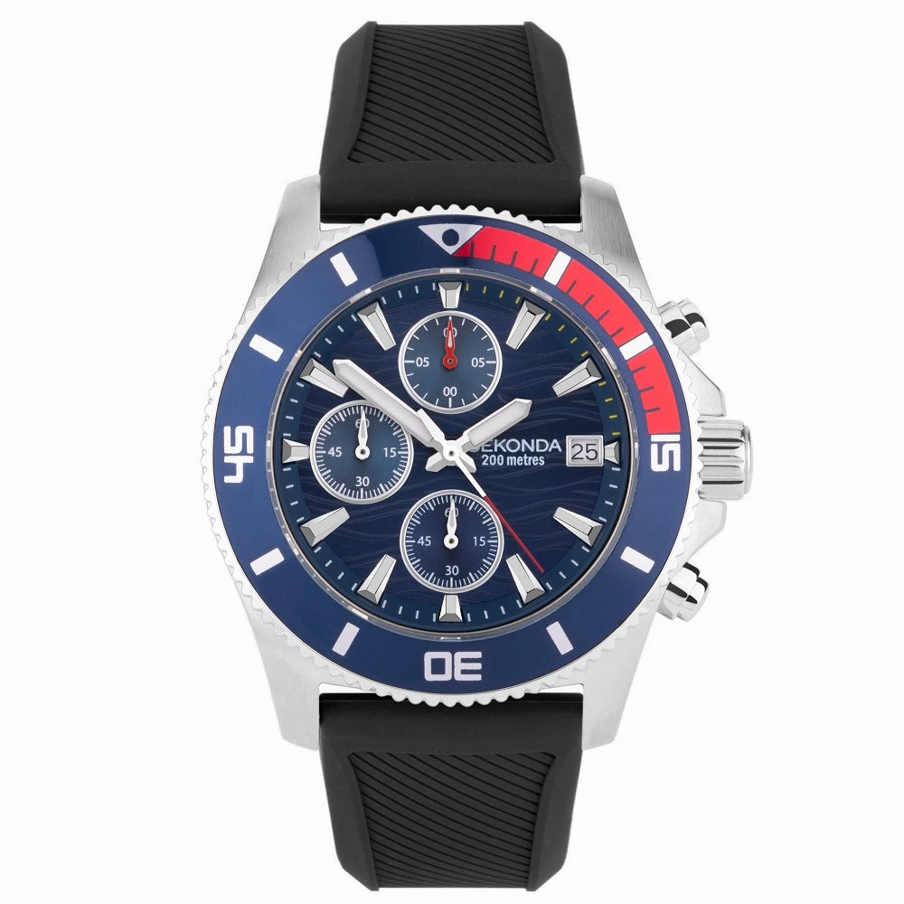 Sekonda Dive Pacific Wave Chronograph Mens Watch 30114