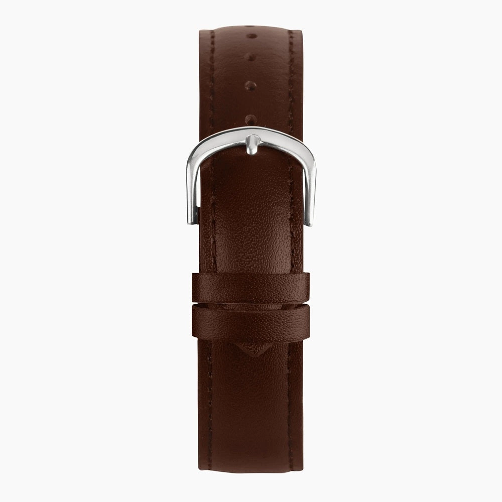Sekonda Evans Classic Brown Leather Strap Men's Watch 30249