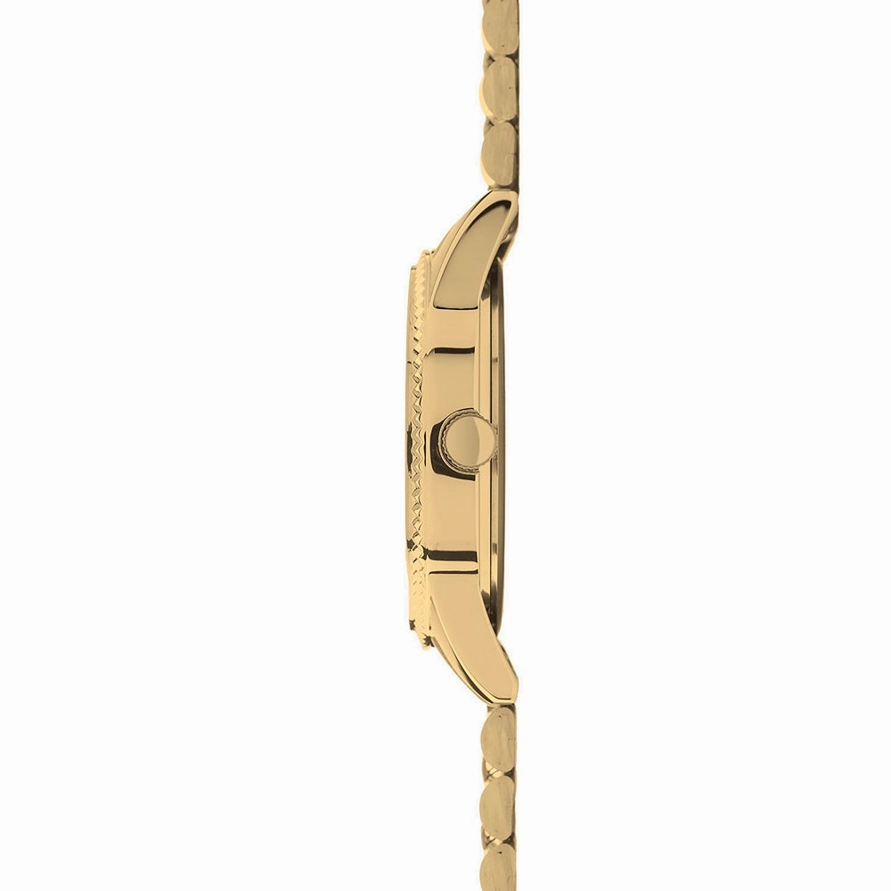 Sekonda King Green Dial Gold Tone Mens Watch 30157