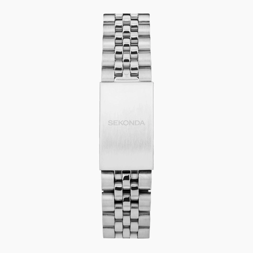 Sekonda King Silver Dial Stainless Steel Bracelet Mens Watch 30258
