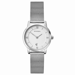 Sekonda Silver Case White DialWomens Watch SK2101