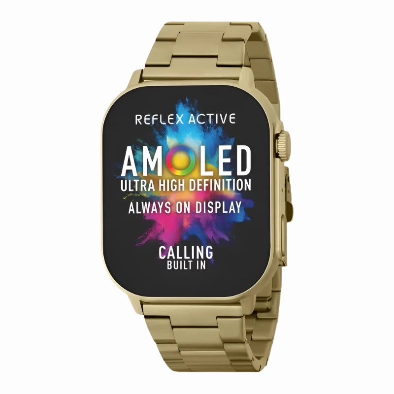 Series 29 Reflex Active Amoled Pale Gold Bracelet Smart Calling Watch
