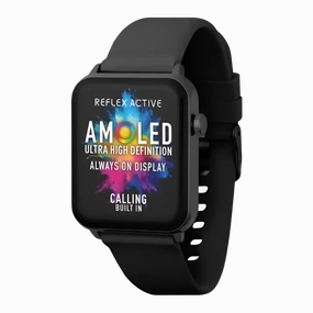 Series 30 Reflex Active Amoled Black Smart Calling Watch