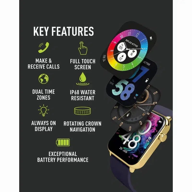 Series 30 Reflex Active Amoled Blue Smart Calling Watch