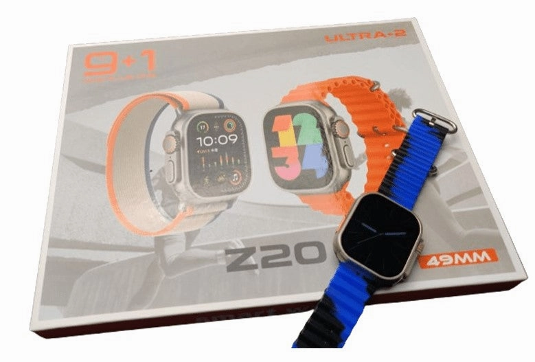 SHT Ultra 2 Smartwatch, Super HD Display-Wireless Charging