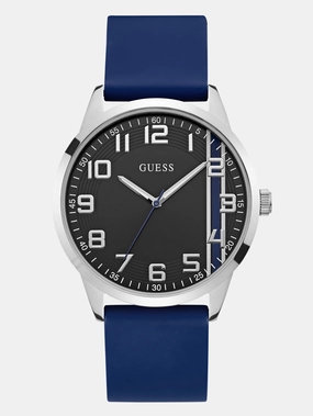 Silver-Tone Analog Watch