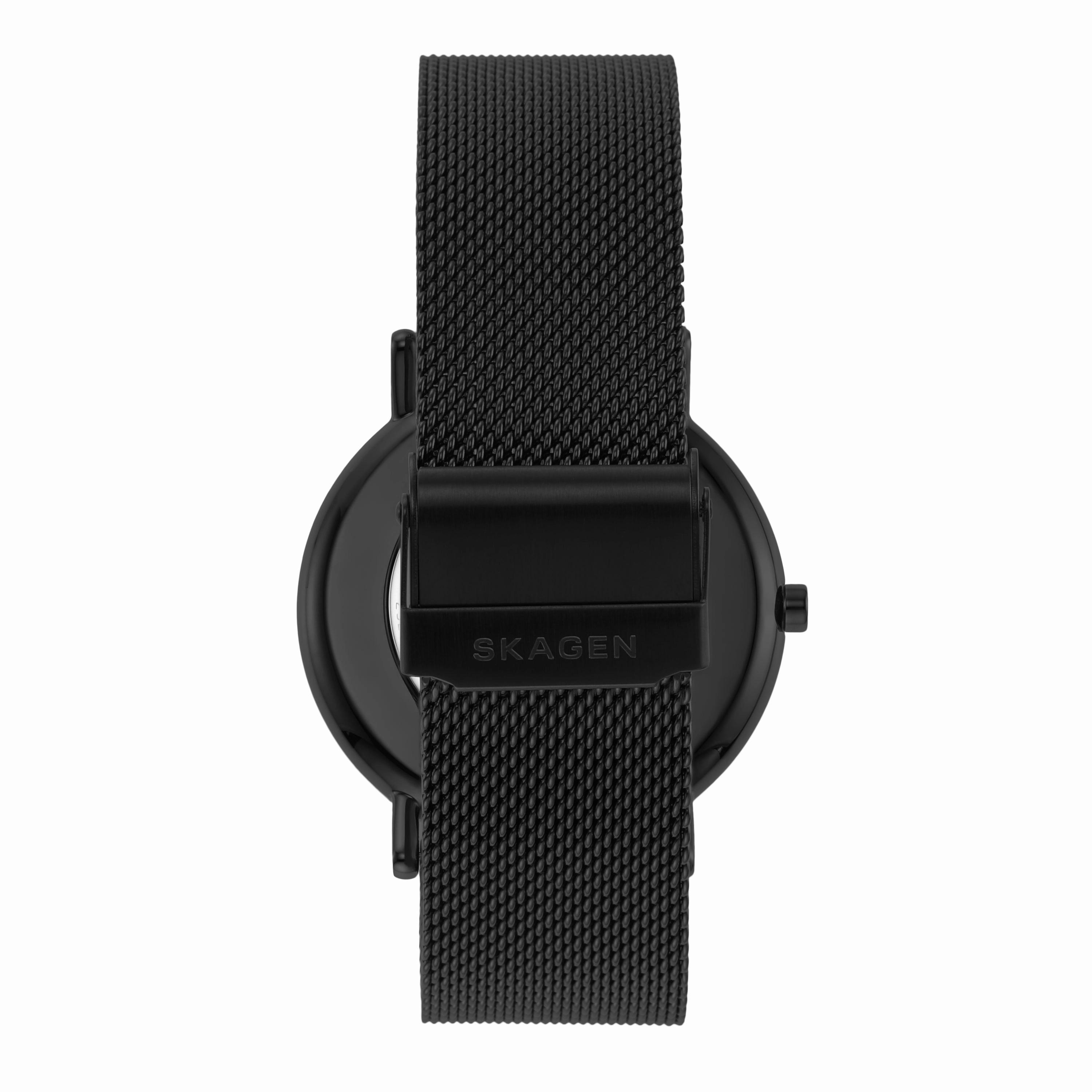 Skagen Signatur Midnight Eco-Friendly Stainless Steel Mesh Watch, 40mm SKW6579
