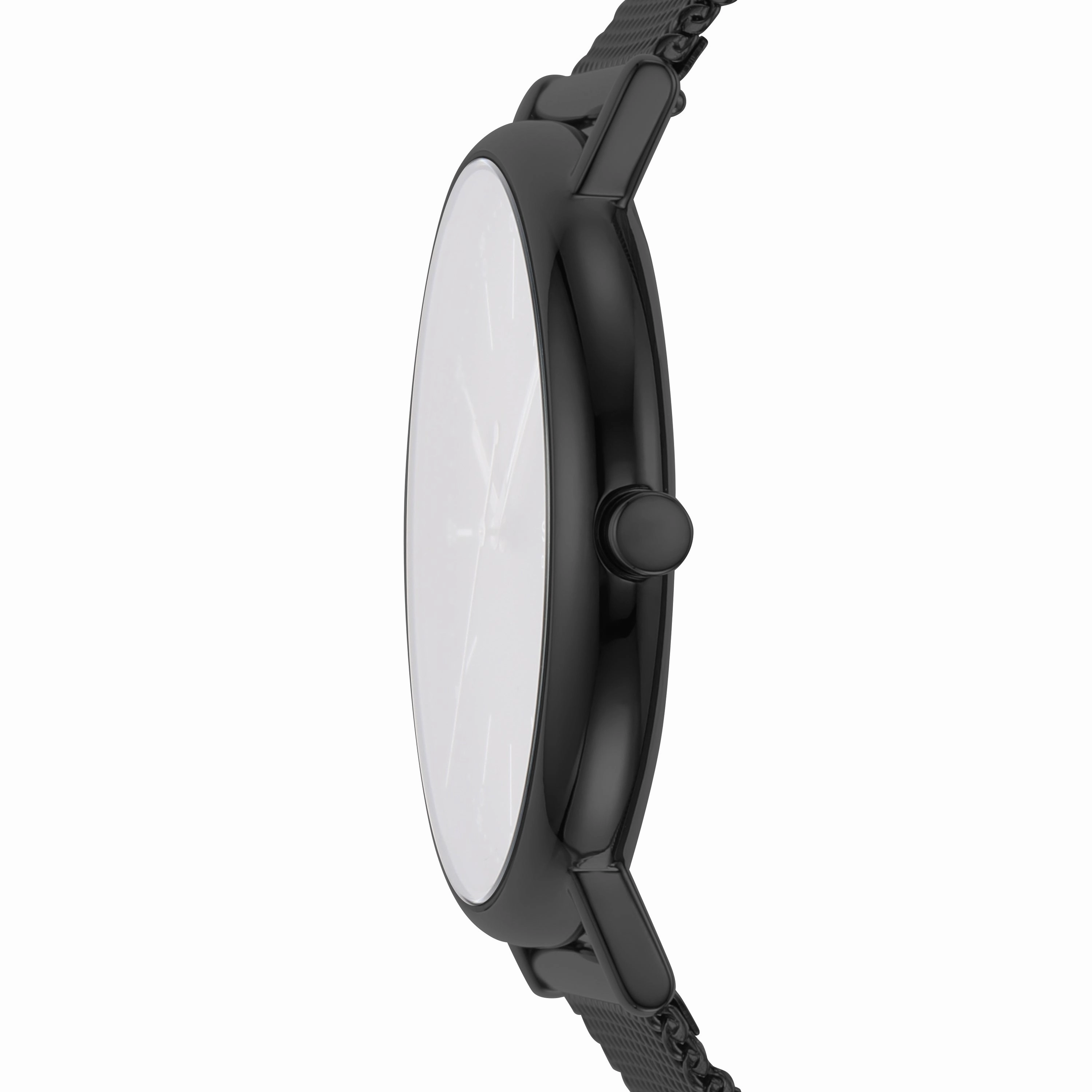 Skagen Signatur Midnight Eco-Friendly Stainless Steel Mesh Watch, 40mm SKW6579