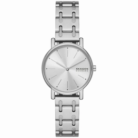 Skagen Women's Watch - Signatur Lille Silver Dial Stainless Steel Bracelet | SKW3123