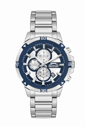Slazenger - SL.9.2249.2.02 - Quartz Male Silver Dial Watch