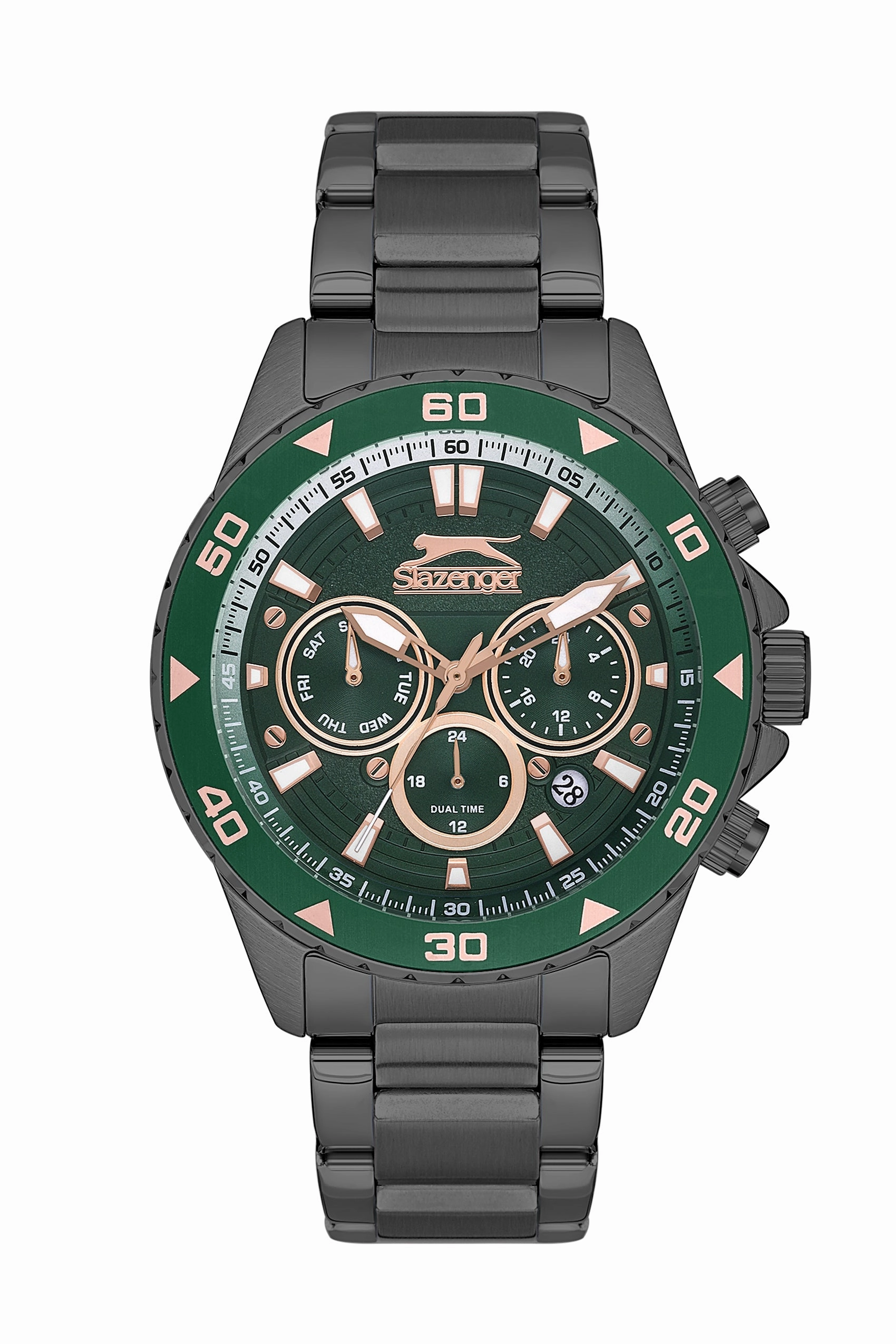 Slazenger - SL.9.2250.2.02 - Quartz Male Greeb Dial Watch