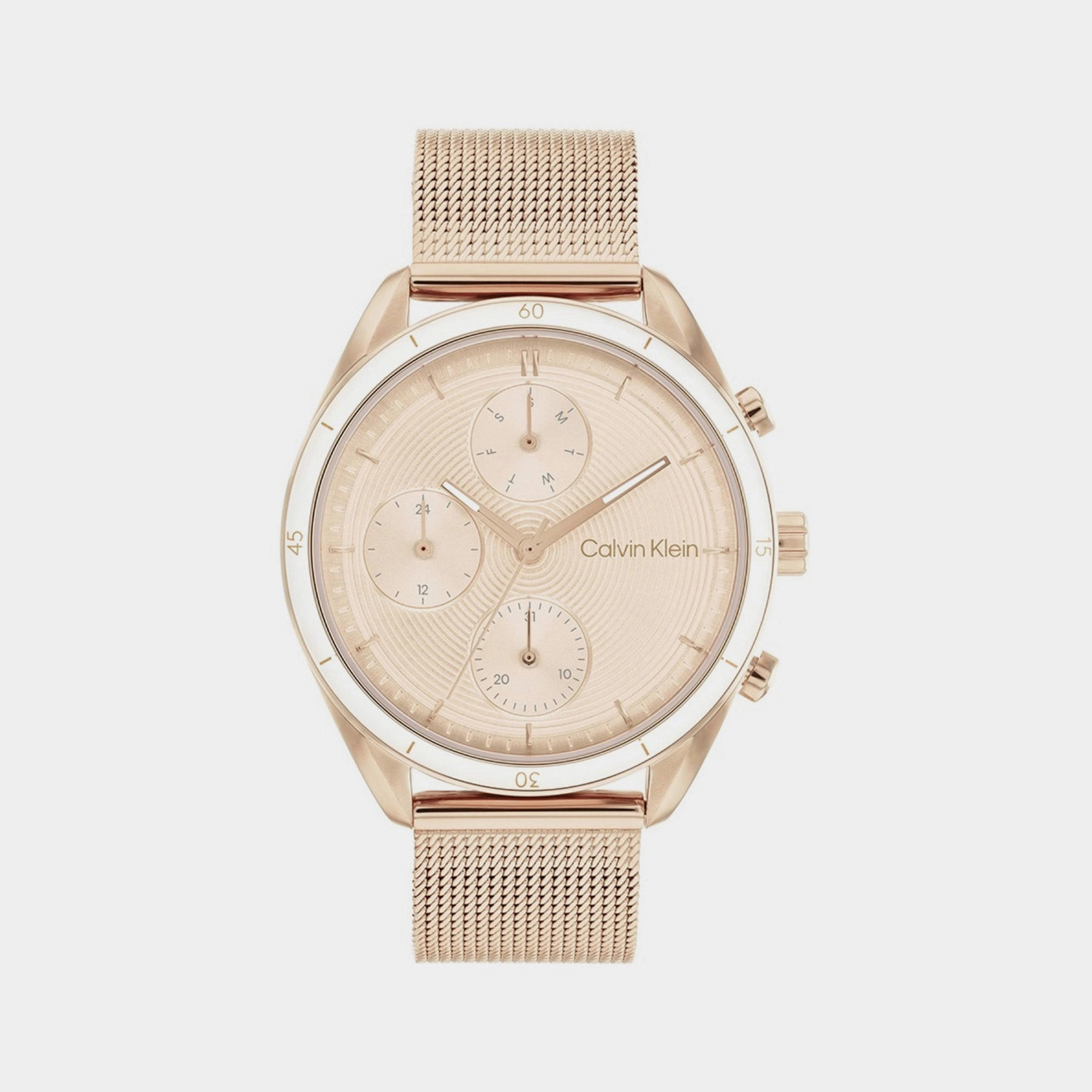 Sport Multi-Function For Her Women Blush Multi-Function Mesh Watch 25200175